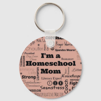 Homeschool Mom Keychain