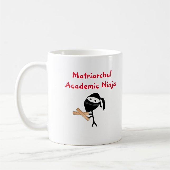 Homeschool Mom mug Academic Ninja (Left)