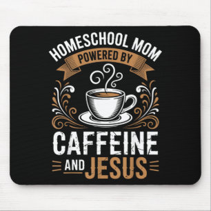 Homeschool Mom Powered Mouse Pad
