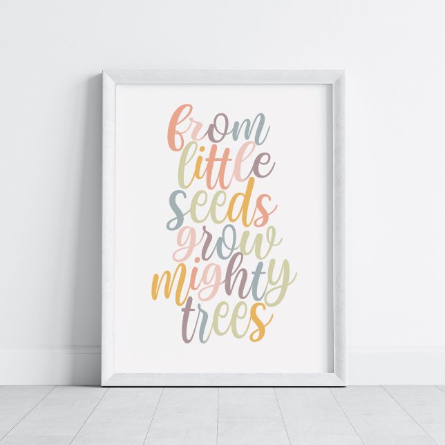 Homeschool Motivational Quote Pastel Colors Art Poster (Creator Uploaded)