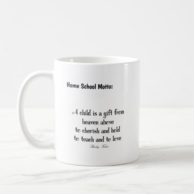 Homeschool Mug (Left)