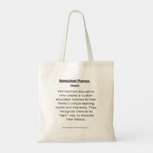 Homeschool Platypus Tote  Bag