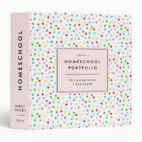 Homeschool Portfolio Organizer Binder