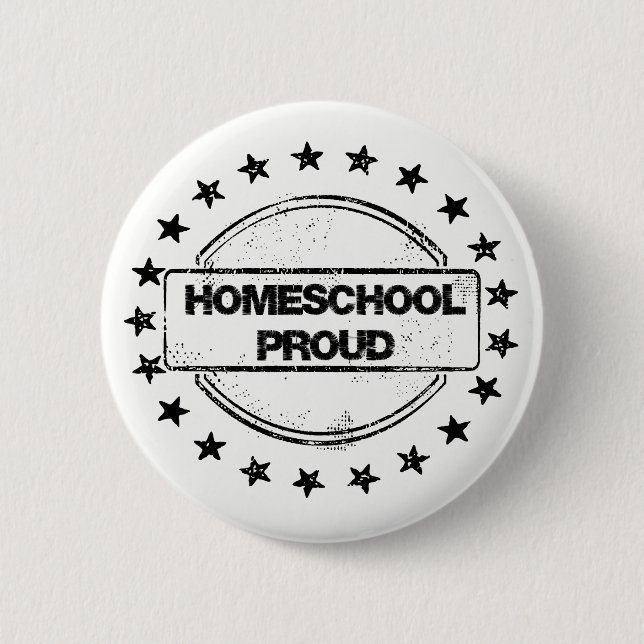 Homeschool Proud Buttons (Front)