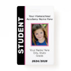 Homeschool Student ID Badge