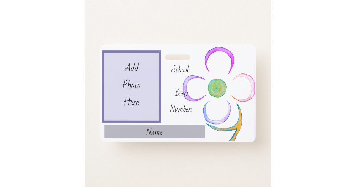 Homeschool Student ID Badge | Zazzle