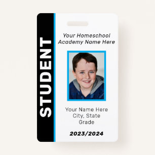 Homeschool Student ID Badge