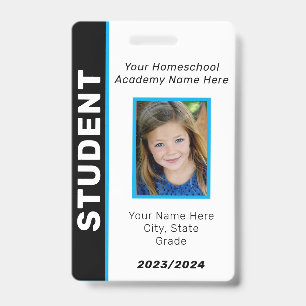 Homeschool Student ID Badge