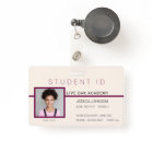Homeschool Student ID Badge | Doodles Creme