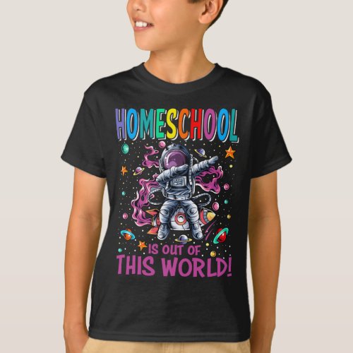 Homeschool Teacher First Day of School Team Space  T_Shirt