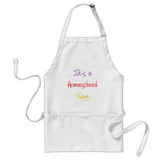 Homeschool Thing Adult Apron