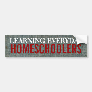 Homeschoolers Bumper Sticker