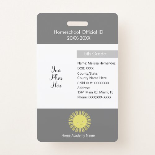 Homeschooling Unschooling Private Student Badge