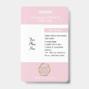 Homeschooling Unschooling Private Student Logo Badge