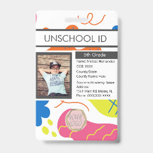 Homeschooling Unschooling Student Fun Badge