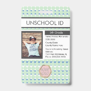 Homeschooling Unschooling Student Pattern Badge