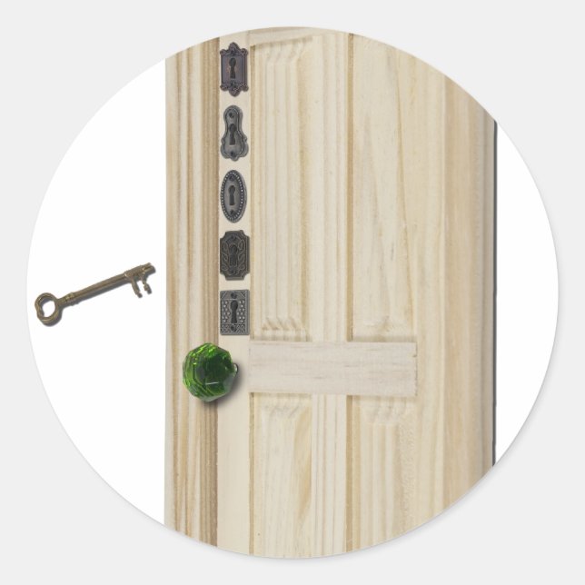 HomeSecurity071611 Classic Round Sticker (Front)