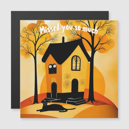 Homesick's Magnetic Card (Front/Back)