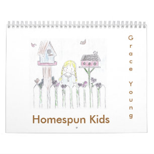 Homespun Kids Calendar