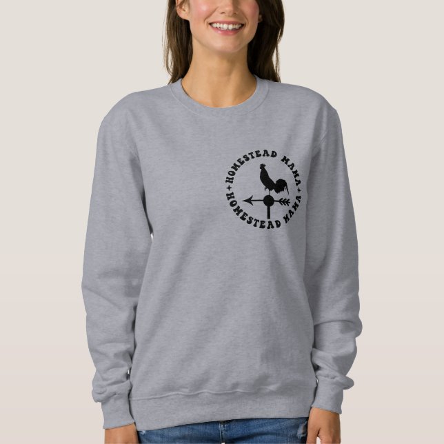 Homestead Mama Crewneck Sweatshirt (Front)