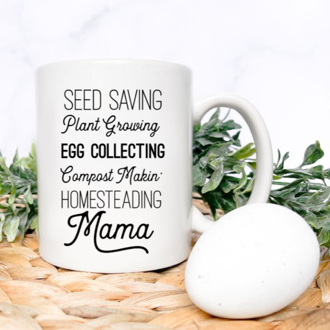 Homestead Mama Farmhouse Gardeners Mug (Creator Uploaded)