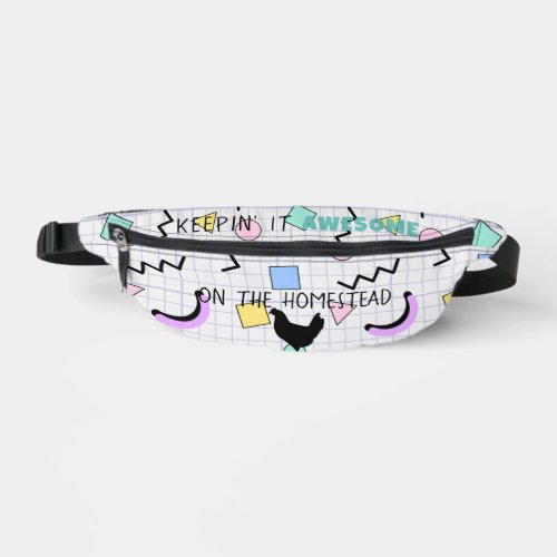 Homestead Retro Awesome Fanny Pack