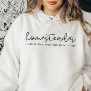 Homesteader Mom Homesteading Mama Hoodie
