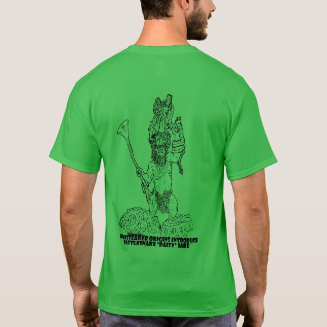 Homesteader Series: Rattlesnake "Daisy" Jake T-Shirt (Back)