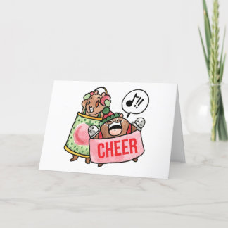 Homestyle and Thimblefist Christmas Cheer card