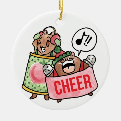 Homestyle and Thimblefist Christmas Cheer ornament