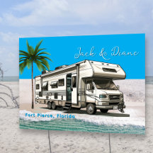 Hometown Camping Campsite Class C Personalized