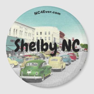 Hometown Shelby Shelby NC Magnet