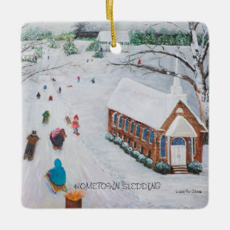 Hometown Sledding 2024 Ornament