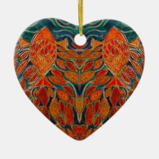 "Homeward" (painting) Ceramic Ornament