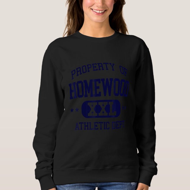 Homewood Retro Athletic Property Dept Sweatshirt (Front)