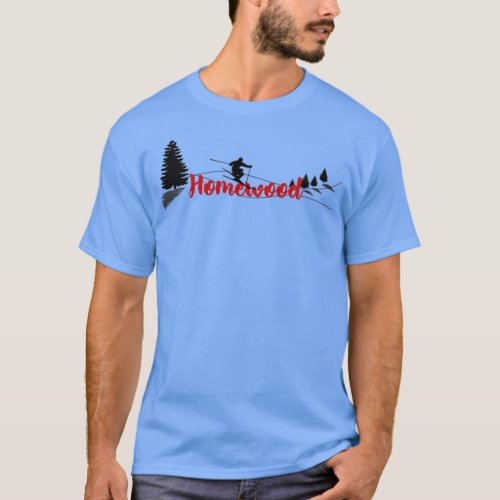 Homewood Ski Long T_Shirt