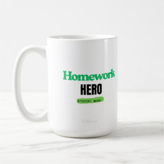 Homework Hero: Student Mode Tee Coffee Mug