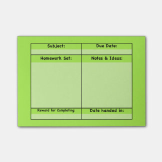 Homework Project Notes