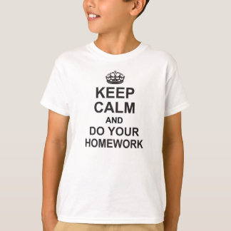 Homework t shirt