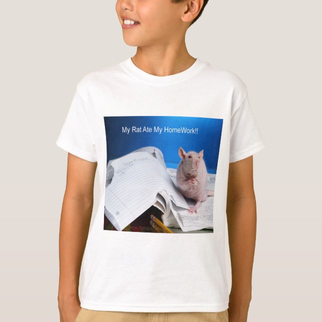 Homework t T-Shirt (Front)