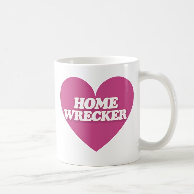 Homewrecker Heart Coffee Mug (Right)