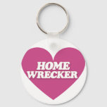 Homewrecker Heart Keychain at Zazzle