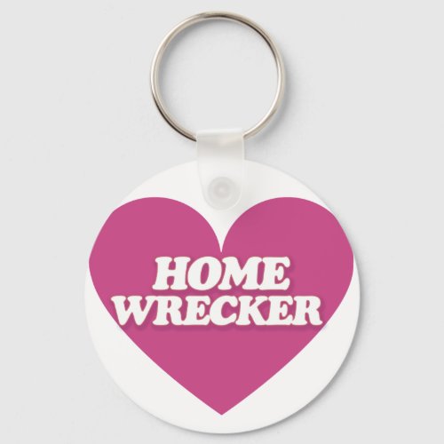 Homewrecker Heart Keychain