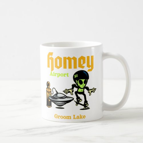 Homey Airport Groom Lake Coffee Mug