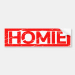 Homie Stamp Bumper Sticker