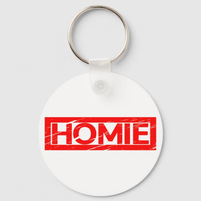 Homie Stamp Keychain (Front)