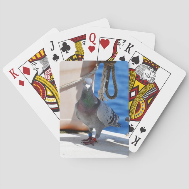 Homing Pigeon Poker Cards (Back)