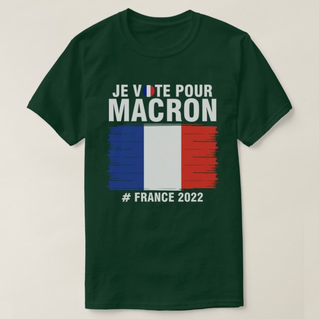 Homme tee Emmanuel Macron TShirt (Design Front)