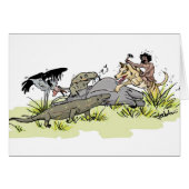 Homo Floresiensis Goes Hunting (Front Horizontal)