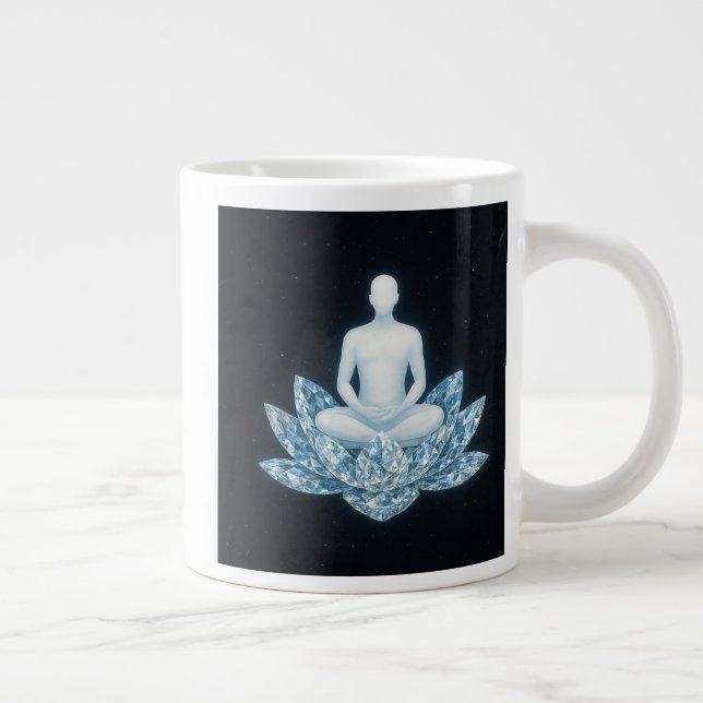 Homo Luminous The Next Human Evolution Mug Jumbo (Right)